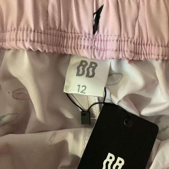 BONDI BEAMERS Women’s Size 12 Pelican Print Swim Shorts - Picture 7 of 7